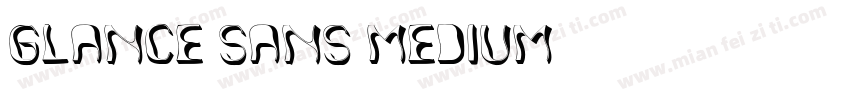 Glance Sans Medium字体转换